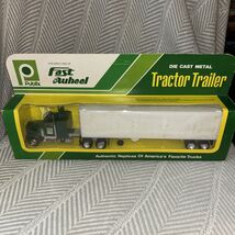 Fast Wheel Publix small Scale Semi's Trailer Truck Rig New Die Cast READ - $48.47