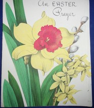 Vintage American Greeting An Easter Prayer Card 1952 - $3.99