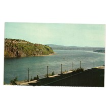 Vintage Postcard Saguenay River Quebec Canada Steamship Line Chicoutimi Sail - £5.34 GBP