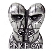 Pink Floyd Division Bell Heads Licensed Pewter Pin Alchemy Rocks PC502 Pinback - £20.00 GBP
