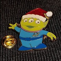 Disney Loungefly Holiday Pin Toy Story Alien Santa Hat Glitter Pixar 2019 Wave - £7.92 GBP