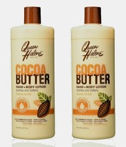 LOT 2 QueenHHelene Cocoa Butter Hand&amp; Body Lotion Soothes &amp; Soften 32 oz Ea NEW - £16.06 GBP