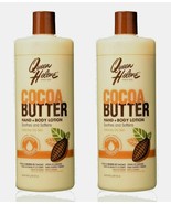LOT 2 QueenHHelene Cocoa Butter Hand&amp; Body Lotion Soothes &amp; Soften 32 oz... - £15.52 GBP