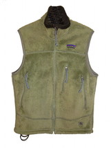 NWOT VINTAGE Patagonia Polartec R Fleece Vest XSmall 0 2 Green Made in USA Women - £82.94 GBP