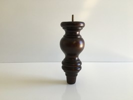 8 Inch Round Turned Tapered Sofa Legs- Set of 4 - $34.60