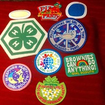 Vtg. girl scout patches/an miscellaneous patches - £14.53 GBP