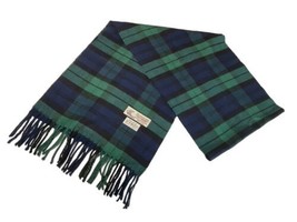 Scarf Italy Design Cashmere Feel 100% Viscose Blue/Green Soft! 68”x12” MINT Cond - £8.03 GBP