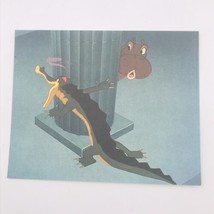 Walt Disney's Masterpiece Fantasia Ben Ali Gator & Hyacinth Dance Greeting Card  - $9.49