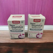 2x Jarrow Formulas Fem-Dophilus Advanced Probiotics 30 Veggie Capsules  Ea 4/25 - £30.83 GBP