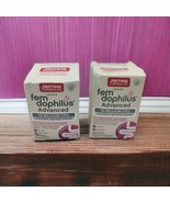 2x Jarrow Formulas Fem-Dophilus Advanced Probiotics 30 Veggie Capsules  Ea 4/25 - £30.83 GBP