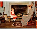 Antica Pietra Casa Pioneer da Cucina Lakewood Ohio Oh Unp Cromo Cartolin... - £4.05 GBP