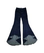 Judy Blue Jeans Womens Size 7/28 Super Flare Fit Side Zip Mid Rise Blue ... - $817.15 MXN