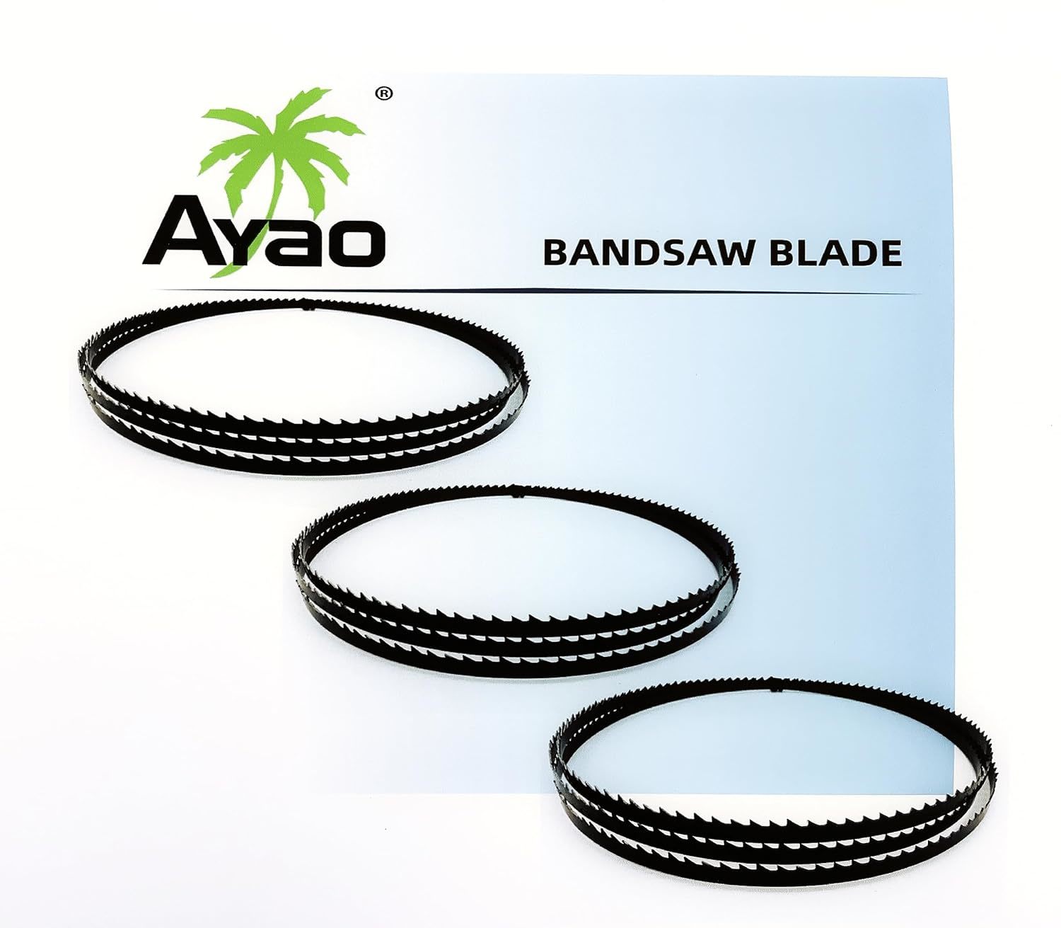Ayao Pack Of 3 Bandsaw Blades 62 Inch X 1/4 Inch X 14Tpi For Ryobi, Powe... - $31.99