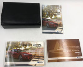 2017 Subaru Impreza Owners Manual Handbook Set with Case OEM H02B10006 - £42.35 GBP