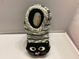 Girls Slippers Socks Kids Shoe Size Cat Wonder Nation New - £9.49 GBP