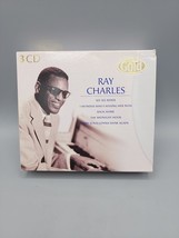 Ray Charles This is Gold 3-CD Box Set 2004 45 Songs Classic Blues R&amp;B Music - £11.06 GBP