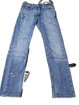 Levis 510 Jeans Skinny Mens 29X30 Slim Denim Casual Work  Factory Distressed  - £14.65 GBP