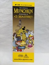 Munchkin The Official Bookmark Of +3 Mastery - £15.79 GBP