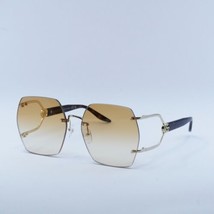 GUCCI GG1562S 003 Gold/Dark Havana/Orange Gradient 62-17-140 Sunglasses ... - £234.62 GBP