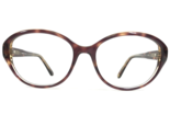 Anne Klein Brille Rahmen AK7030 206 MOCHA TORTOISE Rund Voll Felge 54-17... - $27.68