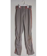 Women&#39;s Boombah Softball Pants Size 26 (Small), Gray with Red White Blac... - $202.06 MXN