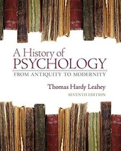 History Of Psychology From Antiquity To Modernity 7Th Edition [Unknown Binding]  - £86.85 GBP