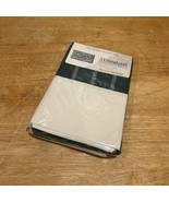 Vtg JC Penney Home Collection (2) Pillowcases Forest Green Striped 200 TC - €17,10 EUR