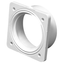 Vaculine Central Vacuum Cleaner White 2 Inch PVC Flanged Slip Coupling F... - $5.95