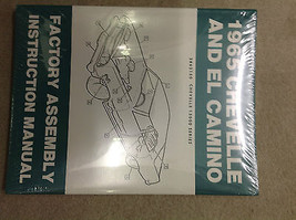 1965 CHEVY CHEVELLE &amp; EL CAMINO Factory Assembly Instruction Manual REPR... - £55.03 GBP