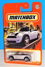 Matchbox 2021 MBX Metro #52 2010 Mini Cooper S Cabrio Light Purple - £2.37 GBP