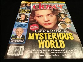 Closer Magazine September 12, 2022 Lauren Becall, Bob Barker, Gloria Swanson - £7.10 GBP