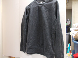 Eddie Bauer Medium Mens Crew Neck Charcoal Gray Pullover Sweater - £10.45 GBP