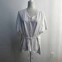 Lululemon Side Tie V-Neck T-Shirt White - £19.32 GBP