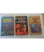 Lot of 3 ACE Double Books - Behold The Stars BULMER LAUMER BRADLEY Vinta... - £14.62 GBP
