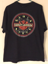 vintage 90&#39;s Harley Davidson t-shirt size L men black single stitch made in USA - £38.66 GBP