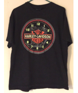 vintage 90&#39;s Harley Davidson t-shirt size L men black single stitch made... - £38.72 GBP