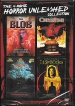 The Blob, Fright Night, Christine, The Seventh Sign - 4 Movie Horror Dvd Set! - £13.23 GBP
