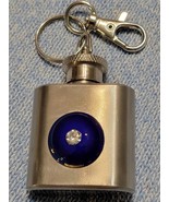 Pony Shot S.S. sporting Flask-w-enamel/crystal boss. - $13.70 CAD