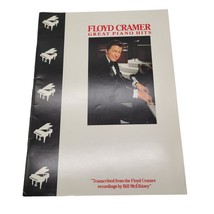 1988 Floyd Cramer 16 Great Piano Hits Intermediate Skill - £30.81 GBP