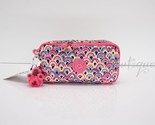 NWT Kipling AC7374 Chap Pen Case Accessory Pouch Polyester Peacock Prism... - $34.95