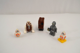 LEGO BB8 Gonk Droid R7-D4 U-3PO Minifigures 75105 75146 8093 Star Wars Lot of 5 - £26.52 GBP
