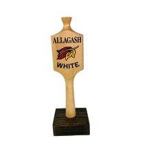 Allagash White Wooden Draft Beer Tap Handle 11” Man cave Craft Keg - £34.34 GBP