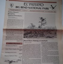 Vintage El Paisano Big Bend National Park Texas Newspaper July - Sept 1990 - $114.02 MXN