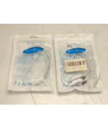 Pack of 2 TronicsPros 4 Pin Splitter Cable LED Strip Connector 2 Way Spl... - $262.82 MXN