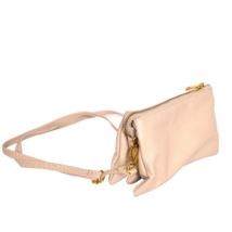 Small Purse Cross Body Tan Pockets - $15.16