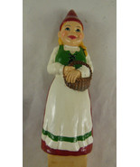 Sagaform Sweden Gnome Wooden Spoon  4&quot; girl 6&quot; spoon 10&quot; total - $20.33 CAD