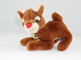 VTG Applause 51323 6” Rudolph The Red Nosed Reindeer Plush Stuffed Animal - £7.98 GBP