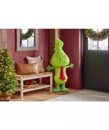 Gemmy THE GRINCH Character 4 ft Christmas Decor  Animated Plays Music NEW - $178.19