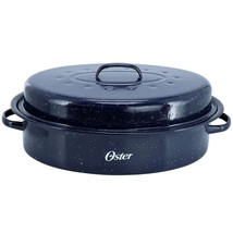 Oster Castillo 17.7 x 13.8 Inch Enamel on Steel Roaster Pan with Lid in ... - $1,968.79 MXN
