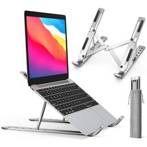 Laptop Stand, Laptop Holder Riser Computer Tablet Stand, 6 Angles Adjust... - £18.82 GBP
